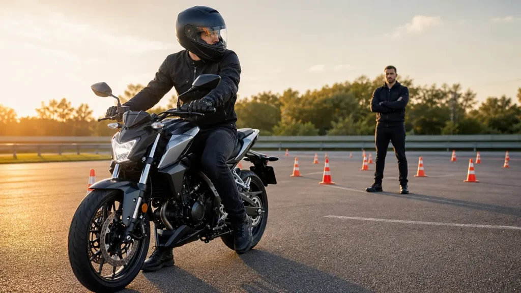 Le permis A1 concerne les motos légères, avec des conditions propres au véhicule à vérifier avant de conclure qu’il est accessible.