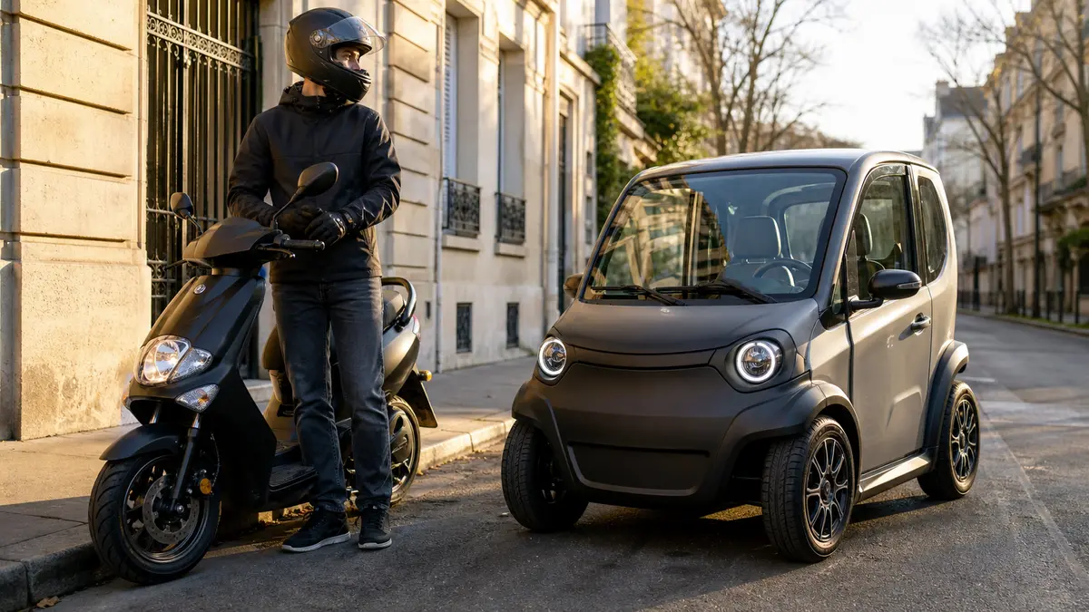 Le permis AM ouvre l’accès à la conduite d’un cyclomoteur ; les conditions et véhicules autorisés dépendent de l’option suivie.