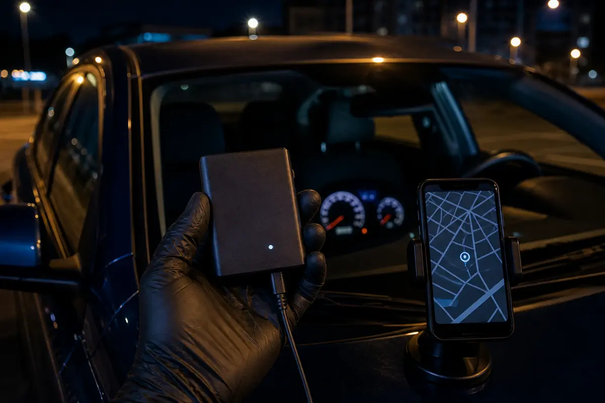 Le suivi GPS d’une voiture peut inclure une commande de coupure, selon le modèle, le montage et la compatibilité du véhicule.